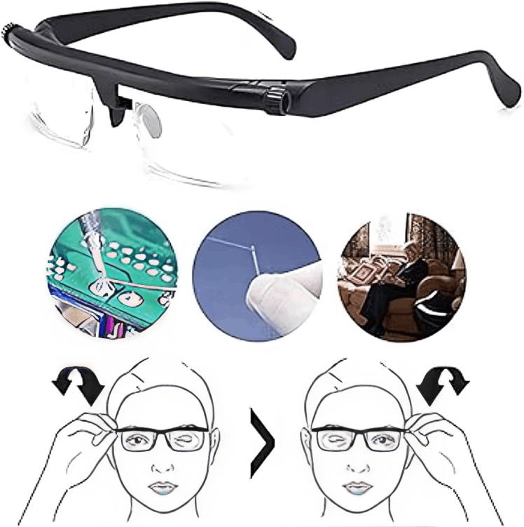 How to use NexOptrics Adjustable Glasses