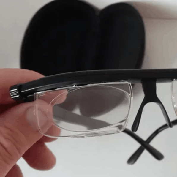 NexOptrics Adjustable Glasses user Beth L. 